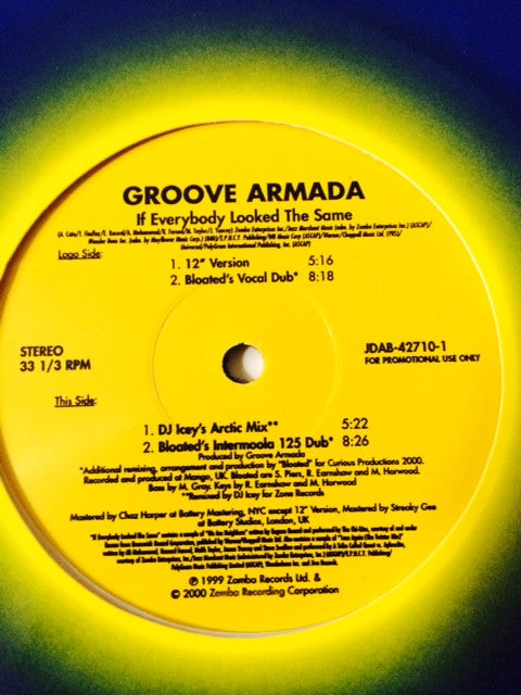 Groove Armada : If Everybody Looked The Same (12", Promo)