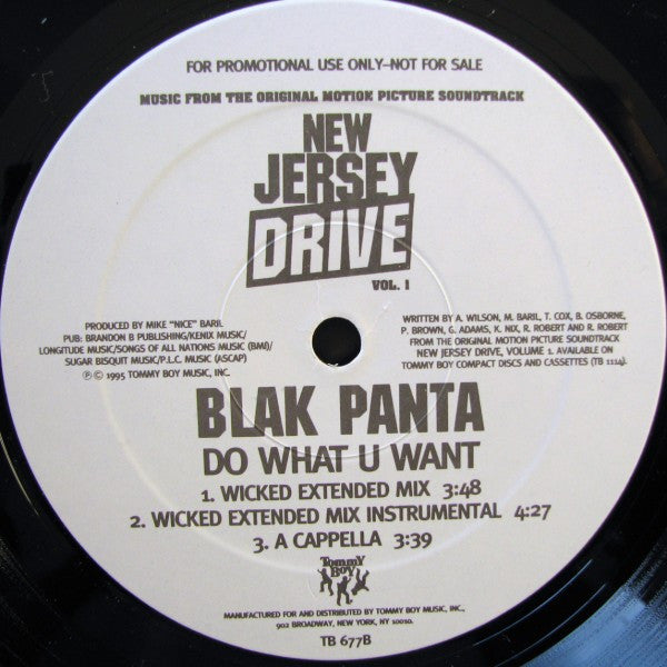 Blak Panta : Do What U Want (12", Promo)