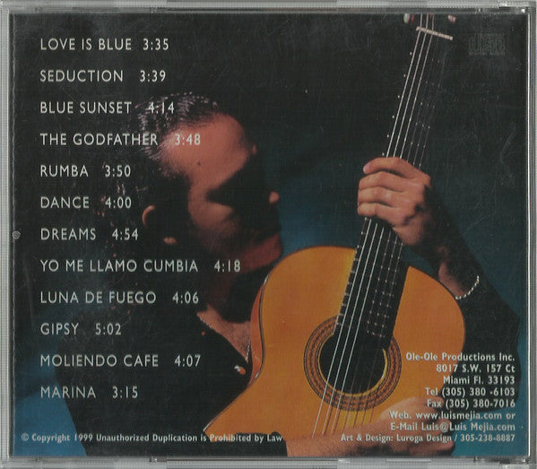 Luis Mejia : Love Is Blue (CD, Album)