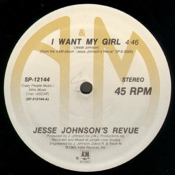 Jesse Johnson's Revue : I Want My Girl (12", Single)