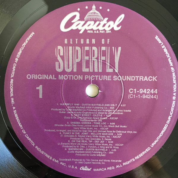 Various : Return Of Superfly (LP, Comp)