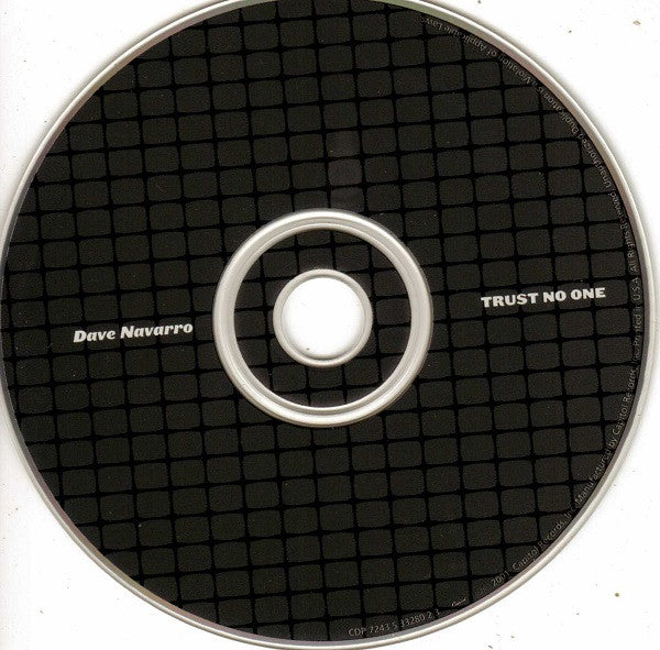 Dave Navarro : Trust No One (CD, Album)