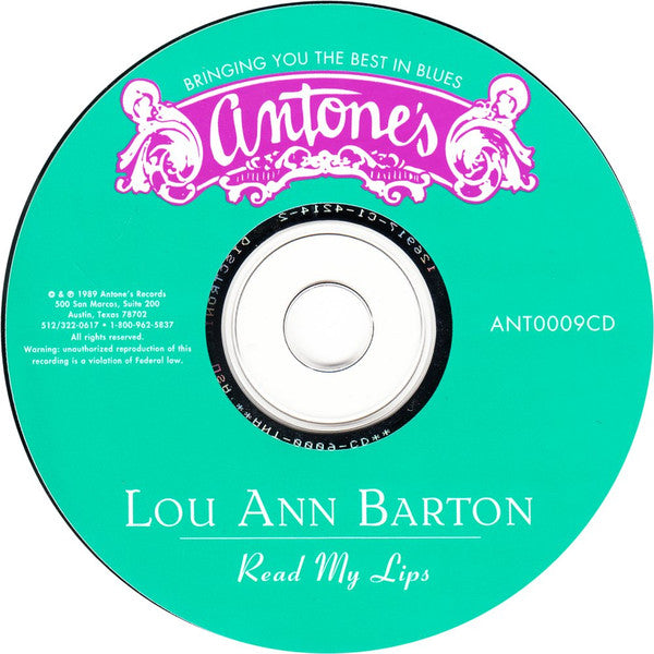 Lou Ann Barton : Read My Lips (CD, Album)