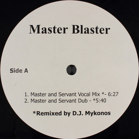 Unknown Artist : Master Blaster (12", Unofficial)