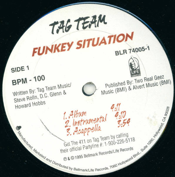 Tag Team : Funkey Situation / What You Waitin For (12")