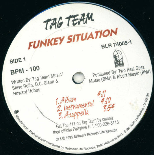 Tag Team : Funkey Situation / What You Waitin For (12")