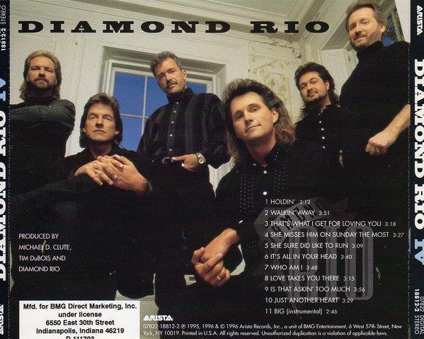 Diamond Rio : IV (Four) (CD, Album, Club)