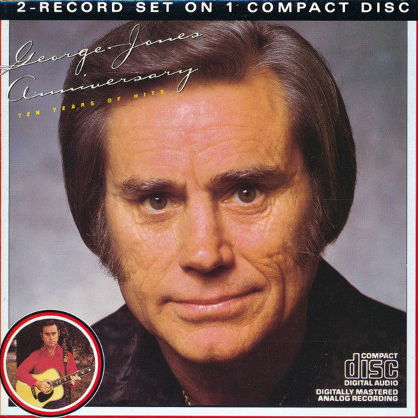 George Jones (2) : Anniversary - Ten Years Of Hits (CD, Comp, RE)