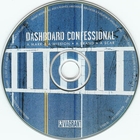 Dashboard Confessional : A Mark ● A Mission ● A Brand ● A Scar (CD, Album + DVD)