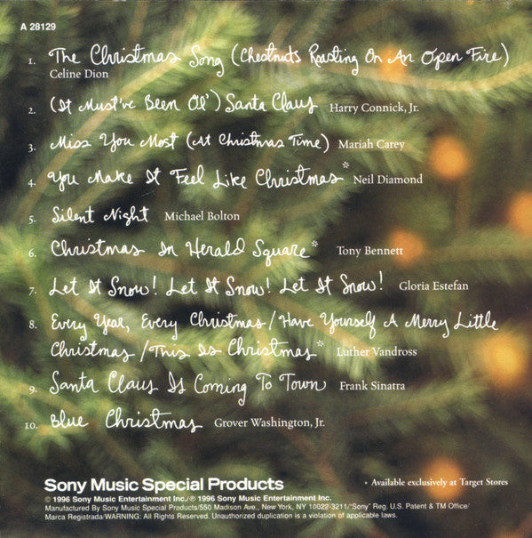 Various : Christmas With The Stars - 1996 (CD, Comp)