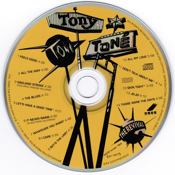 Tony! Toni! Toné! : The Revival (CD, Album)