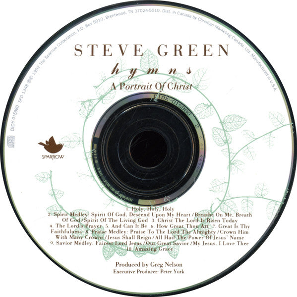 Steve Green (3) : Hymns: A Portrait Of Christ (CD, Album)