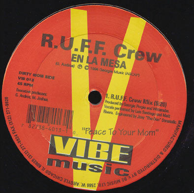 R.U.F.F. Crew : En La Mesa (12")