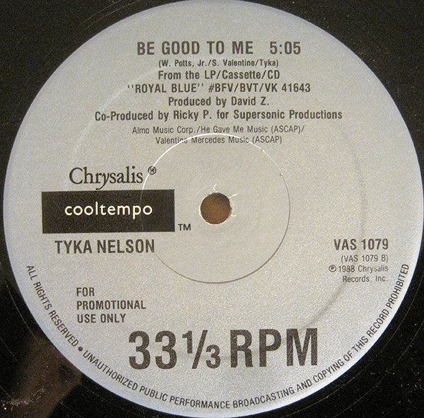 Tyka Nelson : Marc Anthony's Tune (12", Promo)