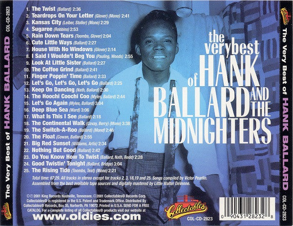 Hank Ballard & The Midnighters : The Very Best Of Hank Ballard And The Midnighters (CD, Comp)