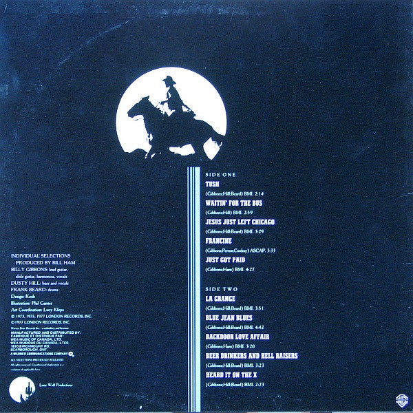 ZZ Top : The Best Of ZZ Top (LP, Comp, RE, Qua)