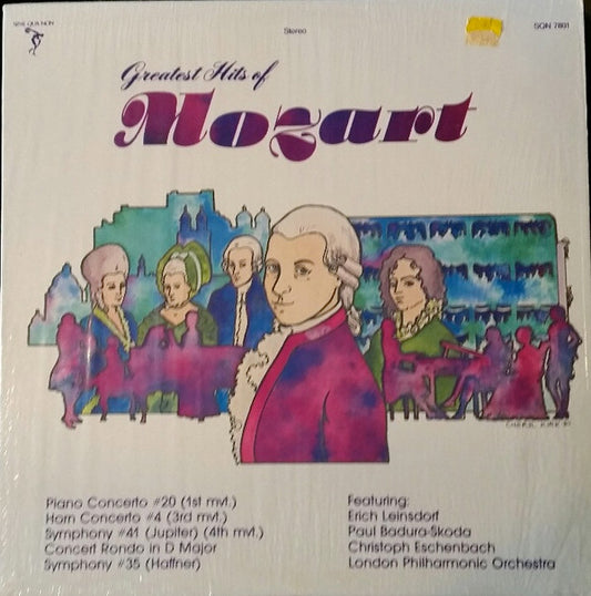 Wolfgang Amadeus Mozart : Greatest Hits Of Mozart (LP)