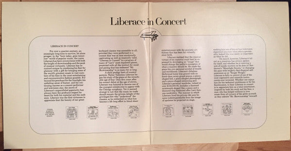 Liberace : In Concert (LP, Album, Gat)