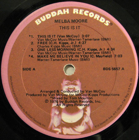 Melba Moore : This Is It (LP, Album)