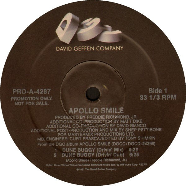 Apollo Smile : Dune Buggy (12", Promo)