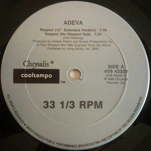 Adeva : Respect (12")