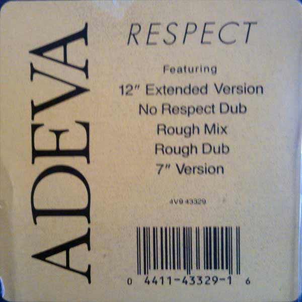 Adeva : Respect (12")