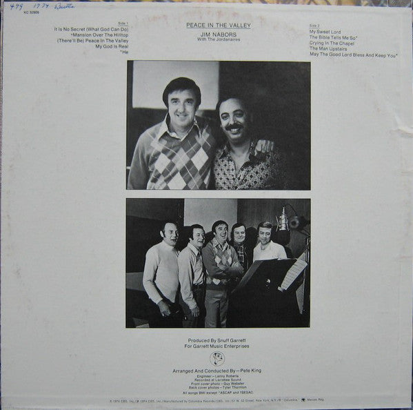 Jim Nabors : Peace In The Valley (LP, Album)