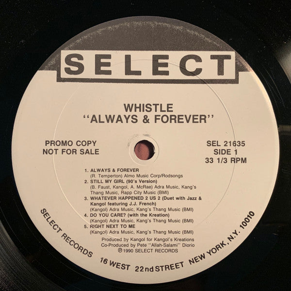 Whistle : Always & Forever (LP, Album, Promo)