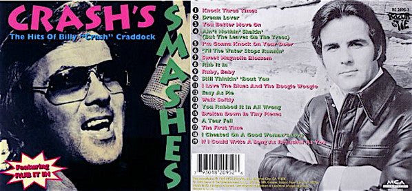 Billy 'Crash' Craddock : Crash's Smashes: The Hits of Billy "Crash" Craddock (CD, Comp)