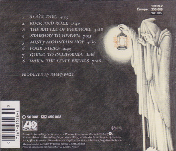 Led Zeppelin : Untitled (CD, Album, RE)