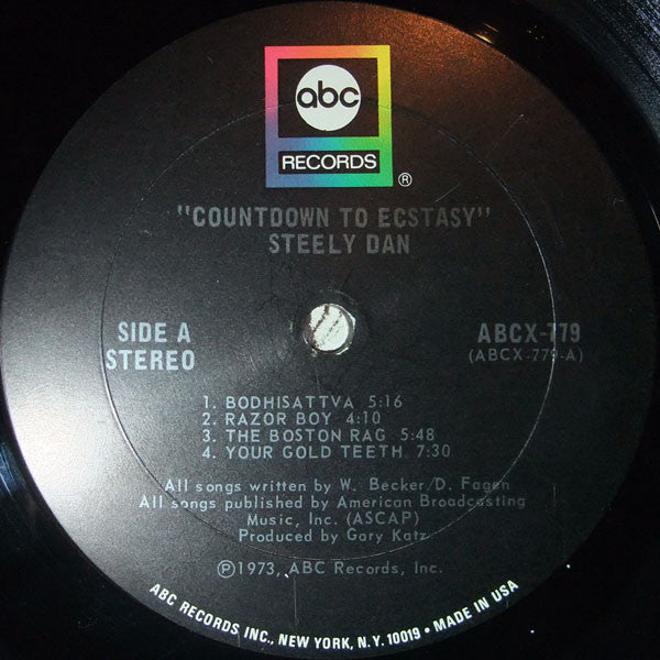 Steely Dan : Countdown To Ecstasy (LP, Album, Pit)
