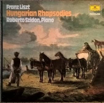 Franz Liszt, Roberto Szidon : Hungarian Rhapsodies (LP, Album)