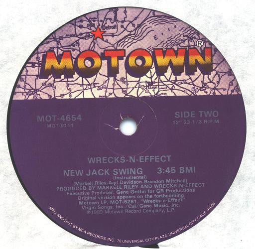 Wrecks-N-Effect : New Jack Swing (12", Single, Glo)