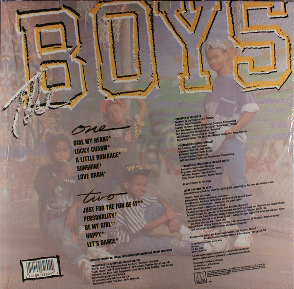 The Boys : Messages From The Boys (LP, Album, Club)