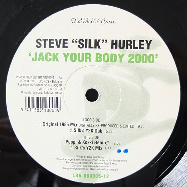 Steve "Silk" Hurley : Jack Your Body 2000 (12")