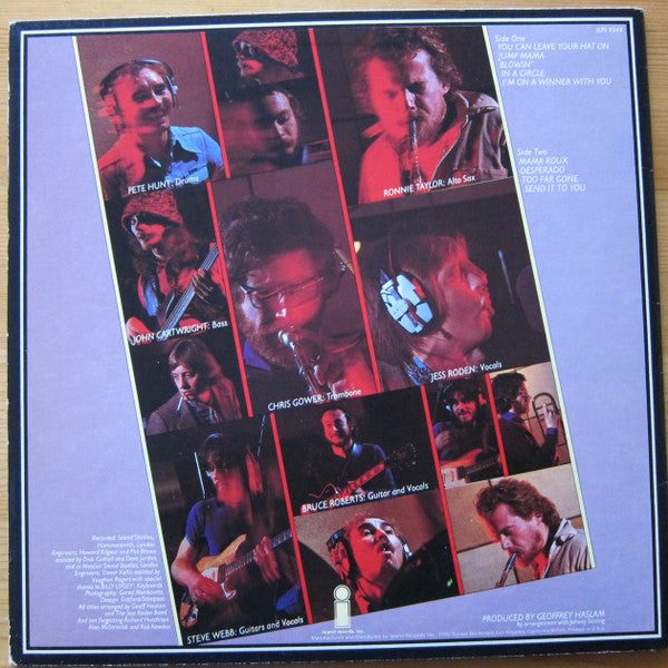 The Jess Roden Band : Keep Your Hat On (LP, Album)