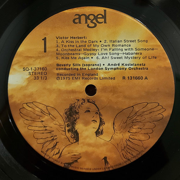 Beverly Sills, André Kostelanetz : Victor Herbert : Music Of Victor Herbert (LP, Album, Quad, Club)