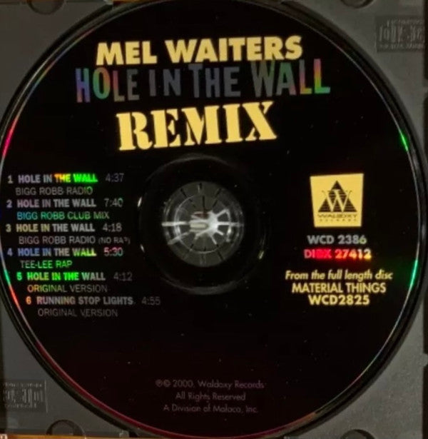 Mel Waiters : Hole In The Wall - Remix (CD, Maxi)