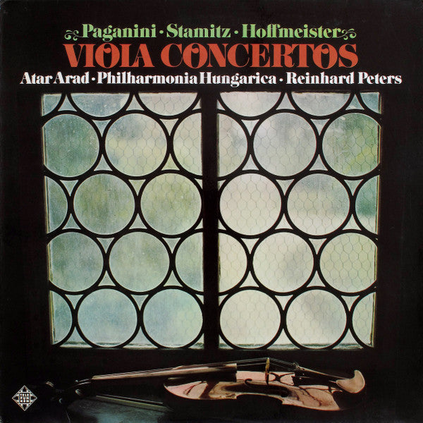 Niccolò Paganini ∙ Carl Stamitz ∙ Franz Anton Hoffmeister, Atar Arad ∙ Philharmonia Hungarica ∙ Reinhard Peters : Viola Concertos (LP, Gat)