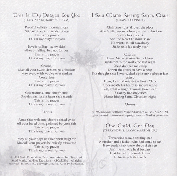 Reba McEntire : Secret of Giving: A Christmas Collection (HDCD, Album)