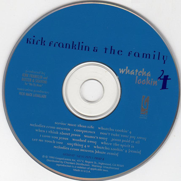 Kirk Franklin And The Family : Whatcha Lookin' 4 (CD, Album)