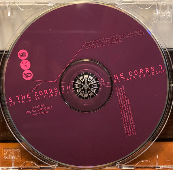 The Corrs : Talk On Corners (CD, Album, Club)