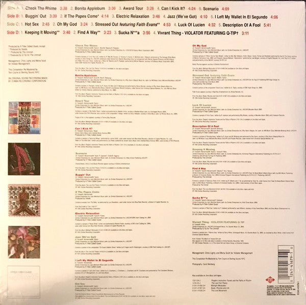 A Tribe Called Quest : The Anthology (2xLP, Comp, RE)