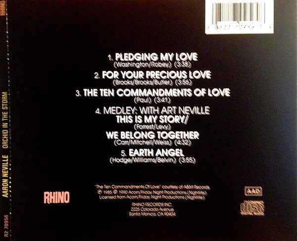 Aaron Neville : Orchid In The Storm (CD, MiniAlbum)