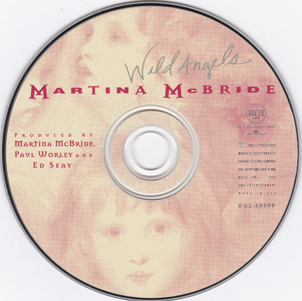Martina McBride : Wild Angels (CD, Album, Club)