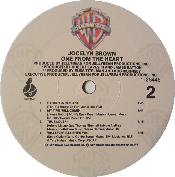 Jocelyn Brown : One From The Heart (LP, Album)
