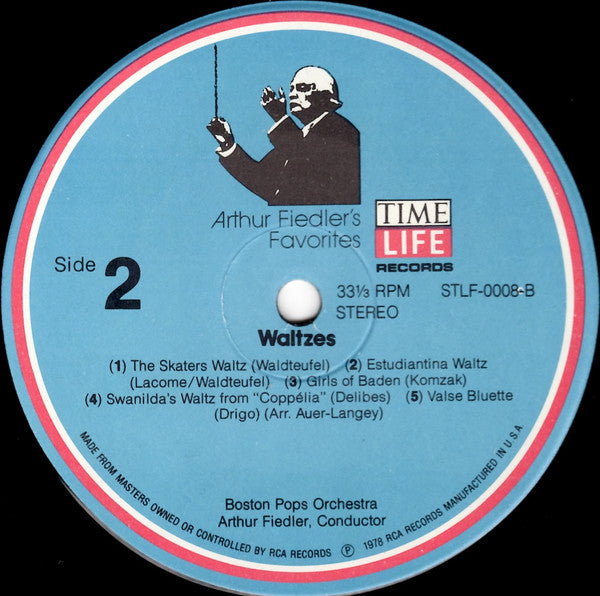 Arthur Fiedler With The Boston Pops Orchestra : Waltzes (3xLP, Comp + Box)