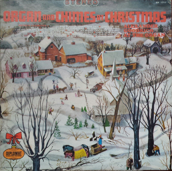Alexander Goodrich : Organ And Chimes At Christmas (LP, Album)