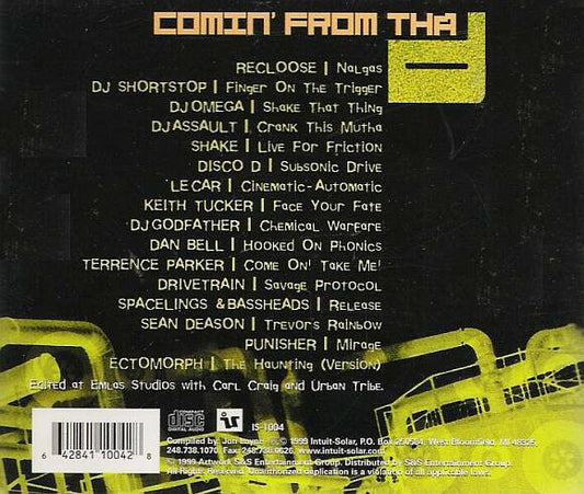 Various : Comin' From Tha D (CD, Comp, Mixed)