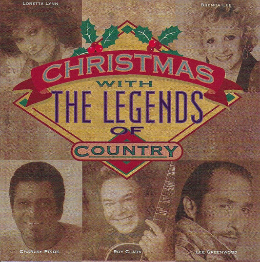 Various : Christmas With The Legends Of Country (CD, Comp)